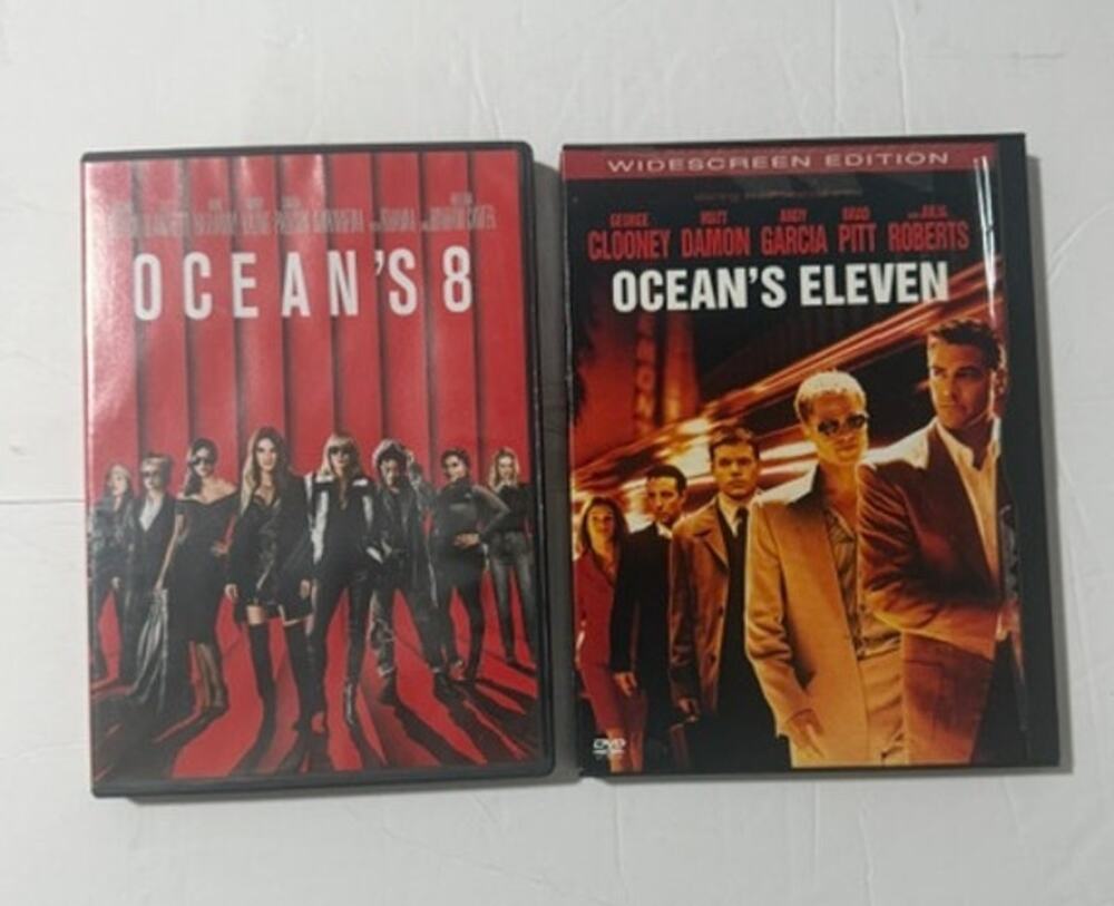 Ocean’s Eleven & Ocean’s 8 DVD Lot
